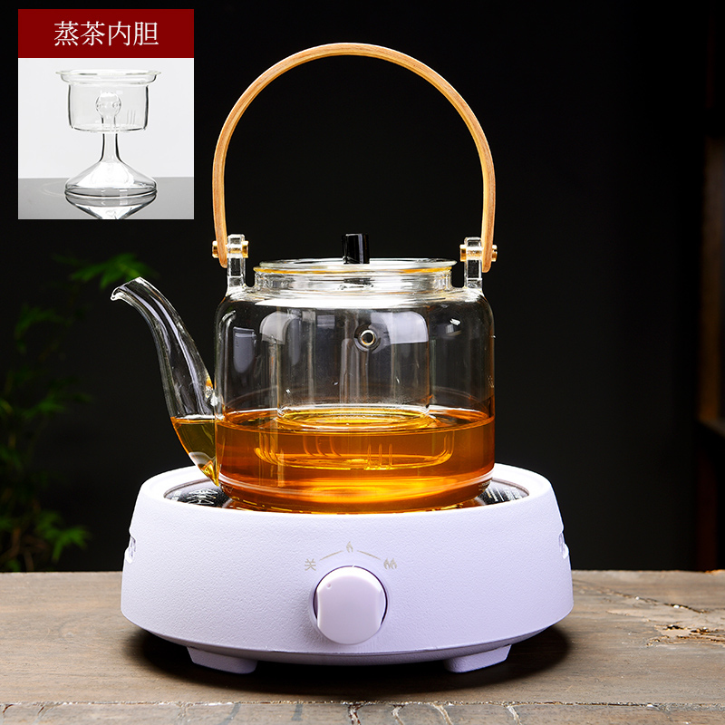 Old &, household electricity TaoLu hammer glass girder pot cooking pot set kung fu tea tea boiled tea