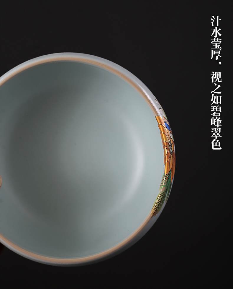 Old &, open the slice your up can raise cup wash to kung fu tea accessories, small stereo on ceramic tea wash bath