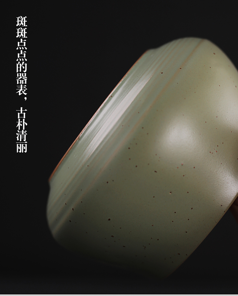 Old at restoring ancient ways, coarse pottery deposit ceramic POTS small caddy fixings kung fu pu 'er tea storage tanks in bulk POTS