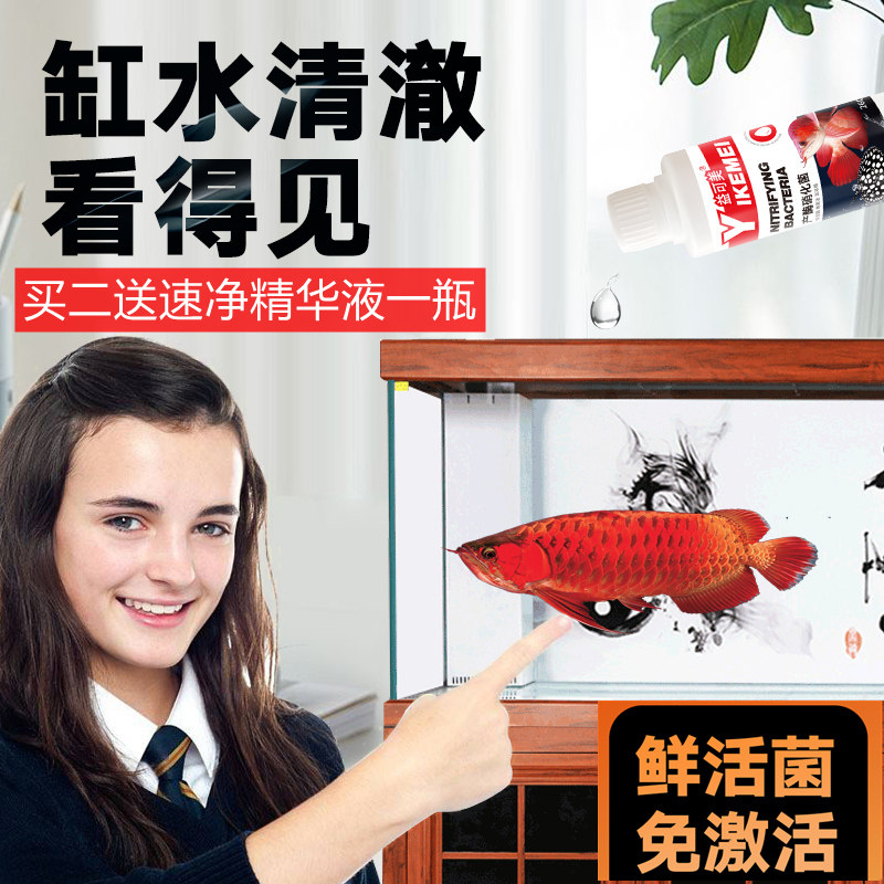 Yiko Water Quality Stabilizer Freshwater Dry Powder Nitrified Bacterial Fish Bottle Dechlorination Archives