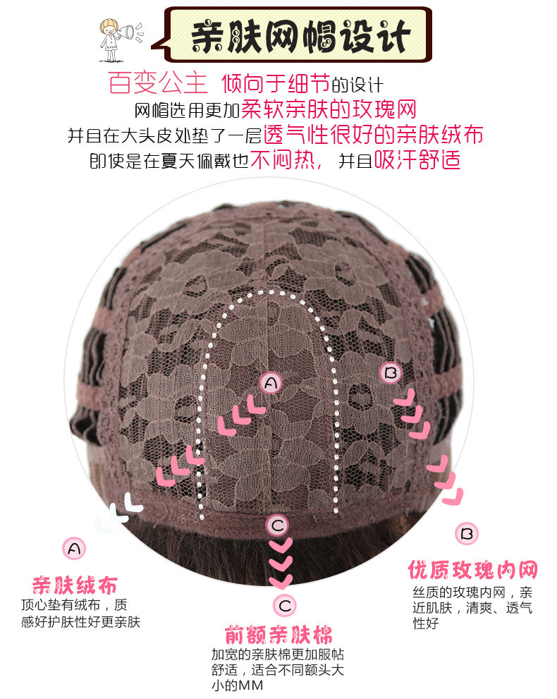 Perruque BBGZ     tete BOBO - Ref 2608532 Image 11