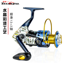 Dejima Lingfeng TL Crystal paint fishing wheel all-metal spinning wheel sea fishing wheel Road sub-wheel fishing gear