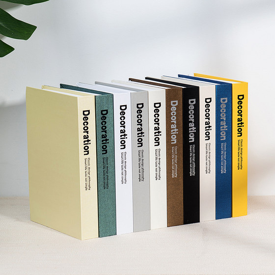 Modern minimalist Nordic simple fake book ornaments simulation book living room study shelf bedroom home ornaments creative ornaments