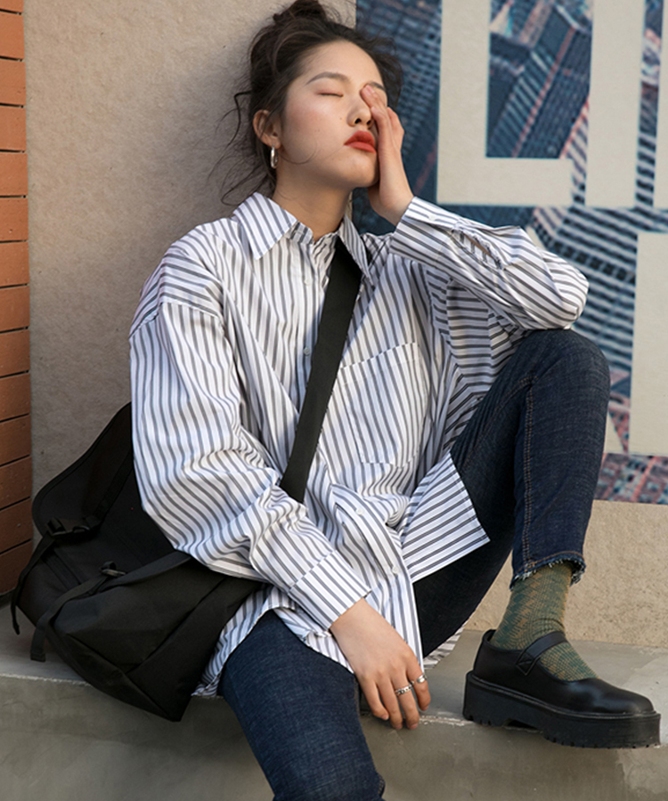 DORASTUDIO 新品,条纹衬衫14
