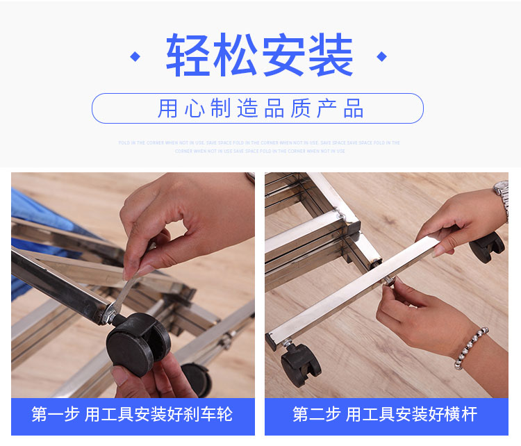 Inox màn hình y tế di động gấp phòng khám lâm sàng massage thẩm mỹ viện đơn giản vải vành đai bánh xe màn hình ngồi - Màn hình / Cửa sổ vach ngan cnc