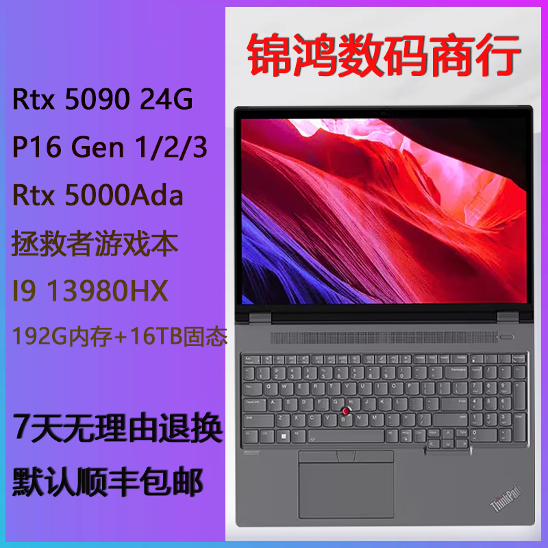 ThinkPad P16 P16 Lenovo Legion/P17/P15/Rtx 5090/4K Oled Screen/P16V