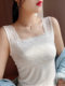 2025 new summer camisole plus size women's lace all-match slim suit bottoming shirt top