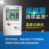 Detoutesto 174 T YOUR TYPE TEMPERATURE RECORDER WITH BUILT-IN SINGLE CHANNEL NTC