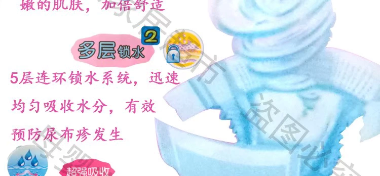 Xiaohuanxiang Tã quần siêu mỏng Vòng eo thoáng khí đáng giá tiền Gói hàng lớn Không có chất huỳnh quang Kích thước lưu ý Chính hãng - Tã / quần Lala / tã giấy