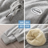 Бархатные утепленные демисезонные мужские штаны, в американском стиле