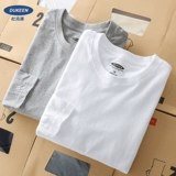 Мужской осенний элитный цветной базовый приятный телу лонгслив, в американском стиле