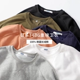 Демисезонный однотонный белый свитшот, утепленный приятный телу лонгслив, оверсайз