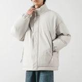 Демисезонная утепленная куртка, в американском стиле, оверсайз