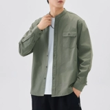 Хлопковая демисезонная рубашка, японская куртка