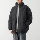 Демисезонная утепленная куртка, трендовый мужской пуховик для отдыха, оверсайз