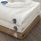 Американская тяжелая футболка с короткими рукавами весом 270 г, мужская летняя оригинальная индийская ретро винтажная футболка с короткими рукавами для пар