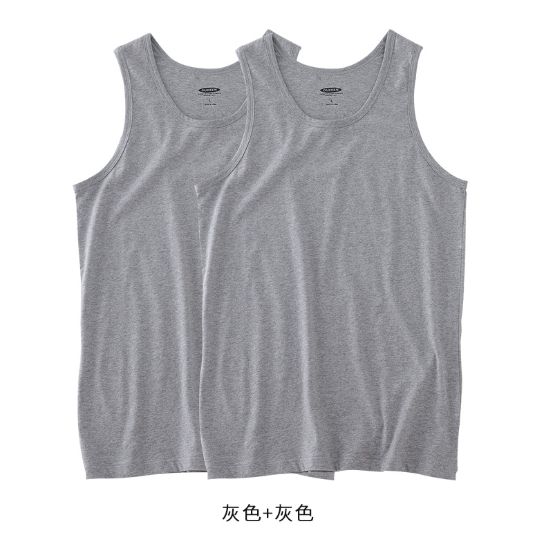 2020 mùa hè bên ngoài bóng rổ mới thể thao canlong thể dục vest nam mặc lỏng tay trắng t-shirt cotton