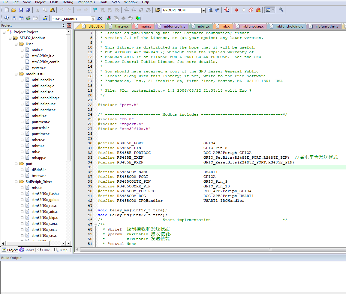 stm32 MODBUS protocol conversion project customization development