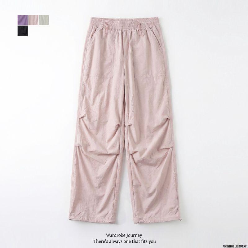 Xunyi Travel Journal Women's Sun-Protective Workwear Paratrooper Pants Outdoor Quick-Dry Parachute Pants Casual Pants Summer New Style