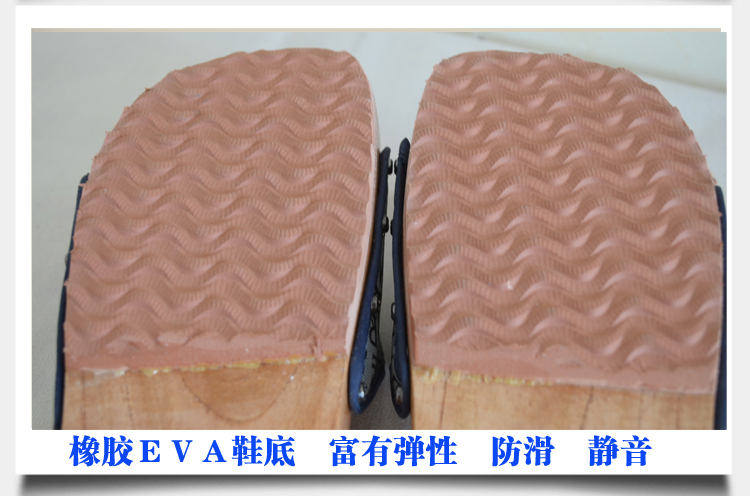 Quảng Tây làm bằng tay bè bè bè bằng gỗ mảng bám cho nam và nữ trong nhà chống trượt dép gỗ dép kẹp nam