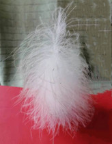 Handmade carved fur shuttlecock super soft fur single feather cowhide bottom kick-resistant performance shuttlecock adult student competition shuttlecock