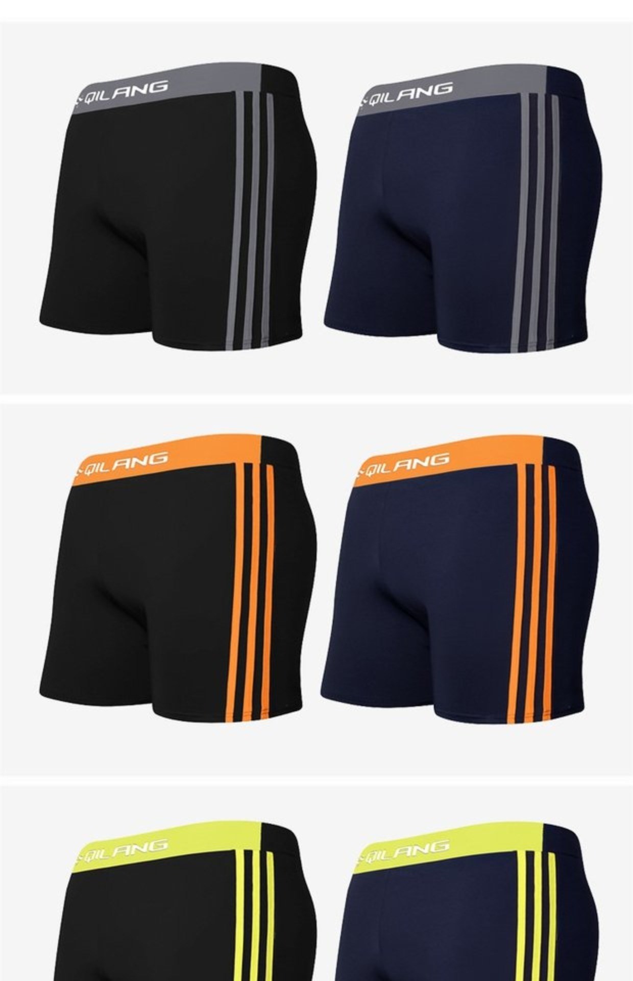 Quần bơi mới cho nam người lớn quần bơi nam sexy boyshort kích thước lớn chống mite thoải mái áo tắm spa - Nam bơi đầm quần bơi speedo nam