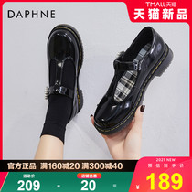 Daphne Woman Shoes 2022 Spring New Mary Treasures Day Train Jk Small Leather Shoes Schoolgirl Retro Genuine Leather Single Shoe Summer