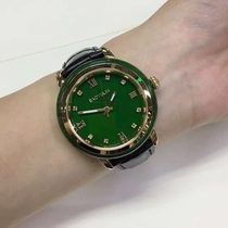 Hetian Jade Jasper watch automatic male and female couple waterproof natural Jasper mechanical watch with certificate