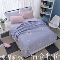 Micro giường khuyết tật bông bông bao gồm mảnh duy nhất của bông giải phóng mặt bằng quilting đặc biệt tấm hai mặt dày bông giường bìa - Trải giường drap phủ giường