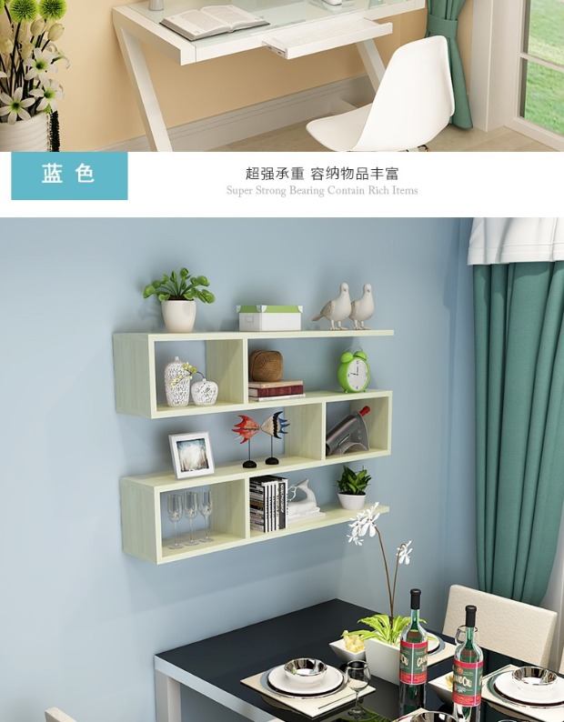 Giá rượu sáng tạo giá treo tường treo tường tủ treo tủ treo tường tủ hiện đại tối giản tủ tường tủ sách tủ sách - Kệ kệ giày thông minh
