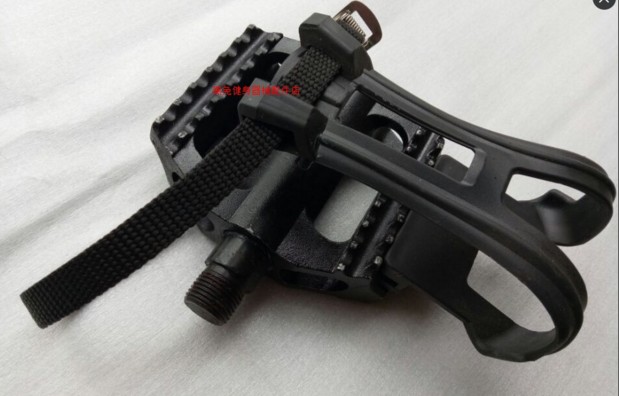 Maibaohe Baodelong Exercise Bike Pedal Black Iron Pedal 6601F Exercise Bike Pedal