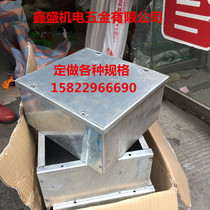 KBG wire tube junction box iron wire box metal wire box passing box 100150200 passing box galvanized iron box