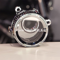 Harley modified Dana soft tail Tag Heuer successor Breakthrough Road king big glide Bangor electroplated transparent air filter