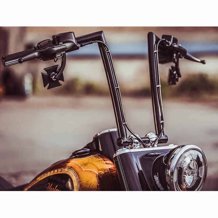 Harei Modified Soft Tail Fattening Commander Hao Ya Inheritors Bandits Helps 13 Inch German Thunder Z Character Diameter Handlebars