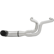 Harley modified Road King Street double lamp Big gliding Bagger Bangor two-out-of-one 4-inch large diameter exhaust pipe