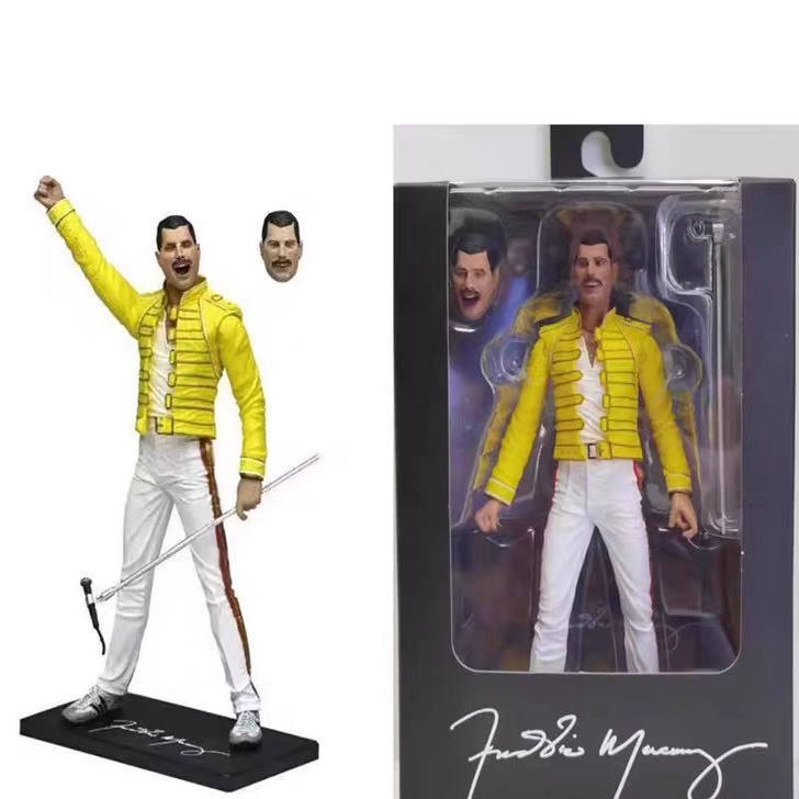 Neca Angus Young Brian May Queen Guitarist Vocalist 7inch Action Figure Model Toy Neca Angus Young Brian May Queen Guitarist Vocalist 7inch Action Figure Model Toy