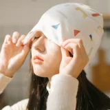 Летняя тонкая послеродовая шапка, дышащая ветрозащитная осенняя повязка на голову для отдыха, платок