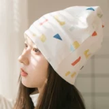 Летняя тонкая послеродовая шапка, дышащая ветрозащитная осенняя повязка на голову для отдыха, платок