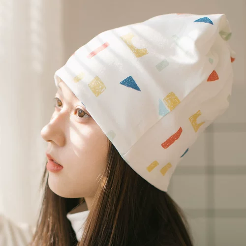Летняя тонкая послеродовая шапка, дышащая ветрозащитная осенняя повязка на голову для отдыха, платок