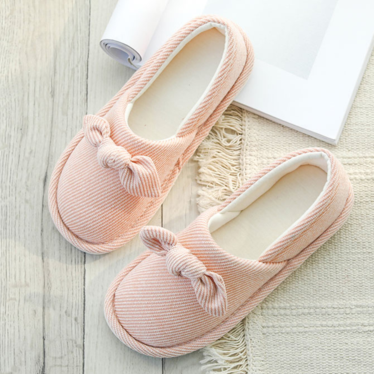 Confinement shoes postpartum spring and autumn soft bottom bag heel non-slip maternity shoes thick bottom spring and summer thin section maternity confinement slippers