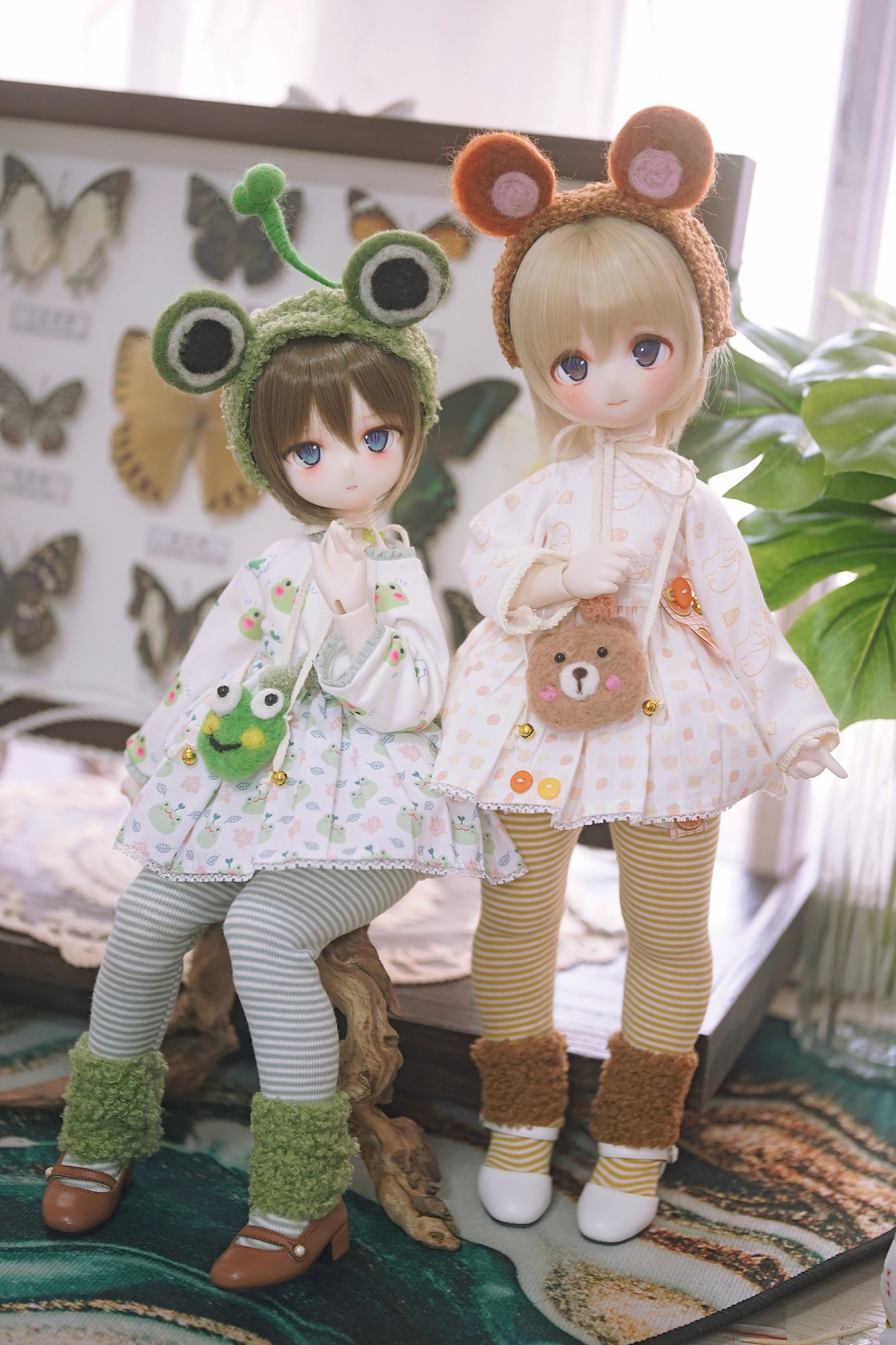 (in the supplement) (a lot of the bears are a lot of a lot of those) bjd bear brothergirl clothes bear frogs cute little everyday suits