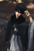 (In the construction period) (Shun asked for winter safety) bjd popo68 ova clothes and suit for winter clothing with fur coats