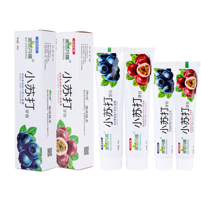 小苏打美白去黄牙膏家庭装440g