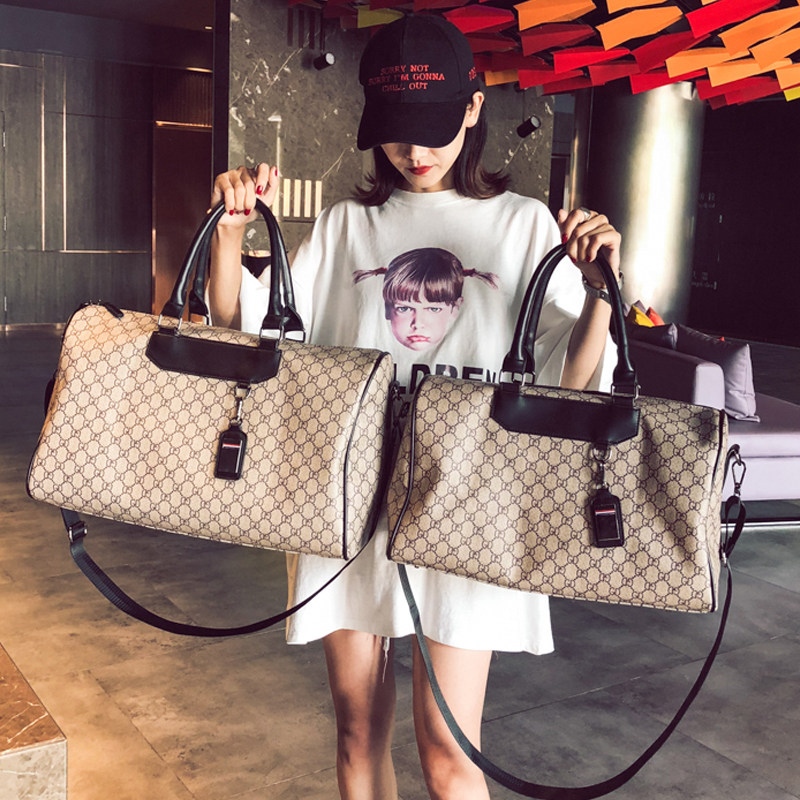 Hong Kong short-distance travel bag women's hand-held large-capacity luggage bag lightweight business travel sports fitness bag men