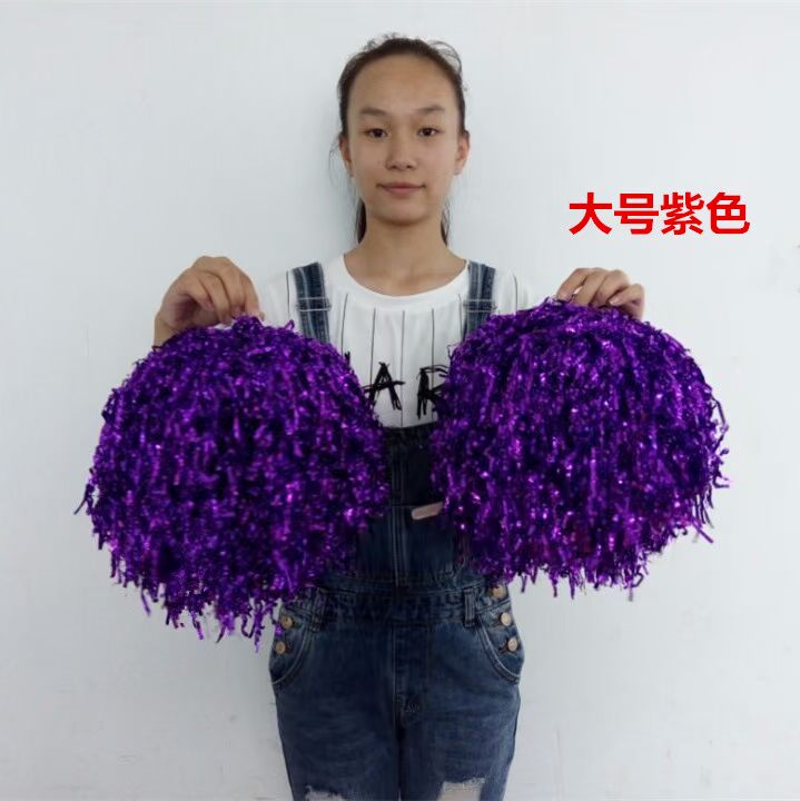 Hoa lớn cổ vũ bóng la lahua đội cổ vũ thể dục nhịp điệu vuông nhảy tay hoa cổ vũ đạo cụ bóng hoa - Khiêu vũ / Thể dục nhịp điệu / Thể dục dụng cụ giày múa đen