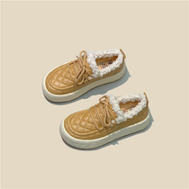 Hangkong new push of the ugly diamond of the fine shoes of the retro lazy Lefu shoes and leisure thick doll shoes