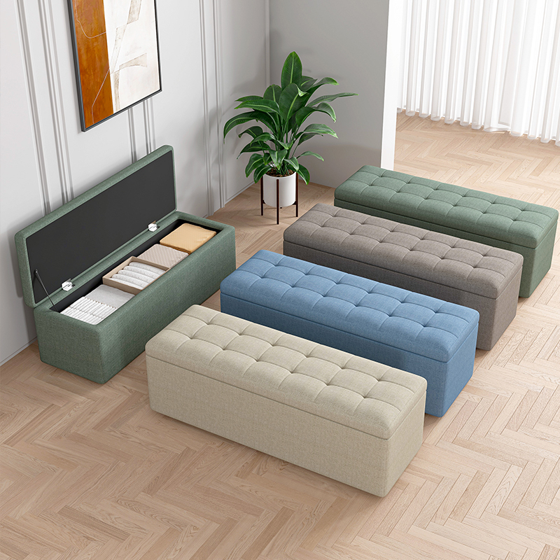 Sofa Bench, Fitting Room Rectangular Shoe-Changing Bench, End-Of-Bed Storage Cabinet, Storage Long Bench, Small Stool, Storage Stool, Shoe Bench, Changing Stool