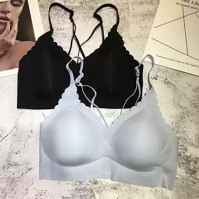 Meiyi no trace 66814 no trace back cross beautiful back comfortable no steel ring underwear women small chest gathering bra bra