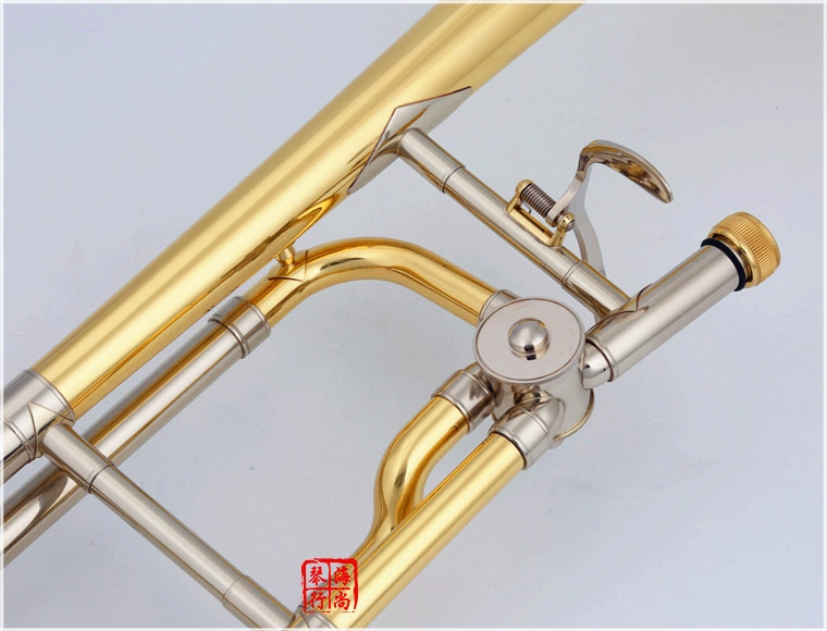 Nhật Bản Jiuye KUNO KTB-991 Giai điệu trombone Đồng trắng kéo ống B nhạc cụ phẳng - Nhạc cụ phương Tây