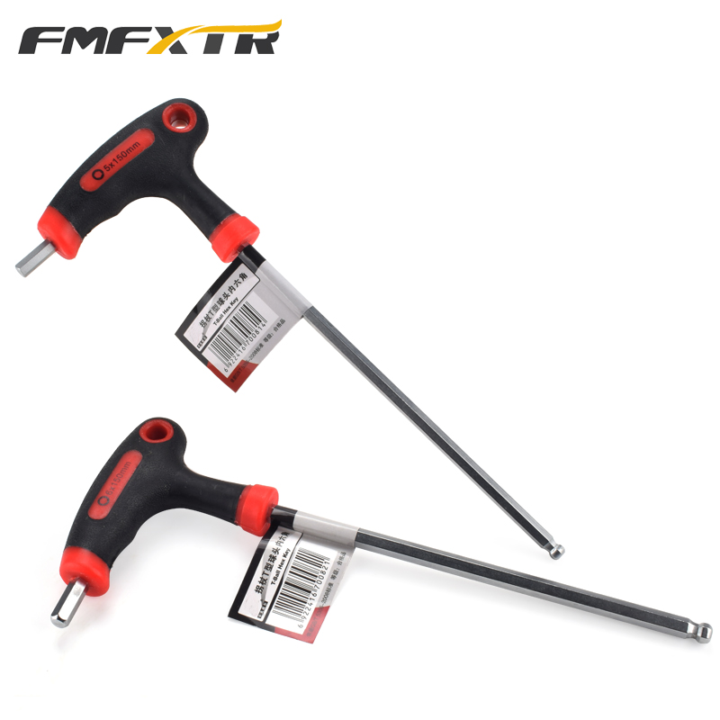 Climbing Car 4 Road 5 Dead Fly 6 Bike 8mm Repair Car T-Shape Inflective Type Inner Hexagon Wrench Pedalling Mid-Shaft Tool